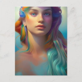 Hermosa Dama del Mar, una postal de sirena