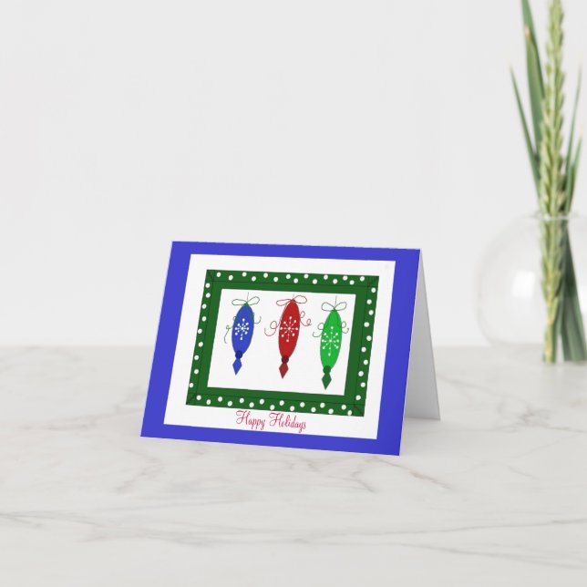 Hermosa decoración de Navidad (Anverso)