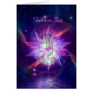 ¡Hermosa diosa celestial Isis!