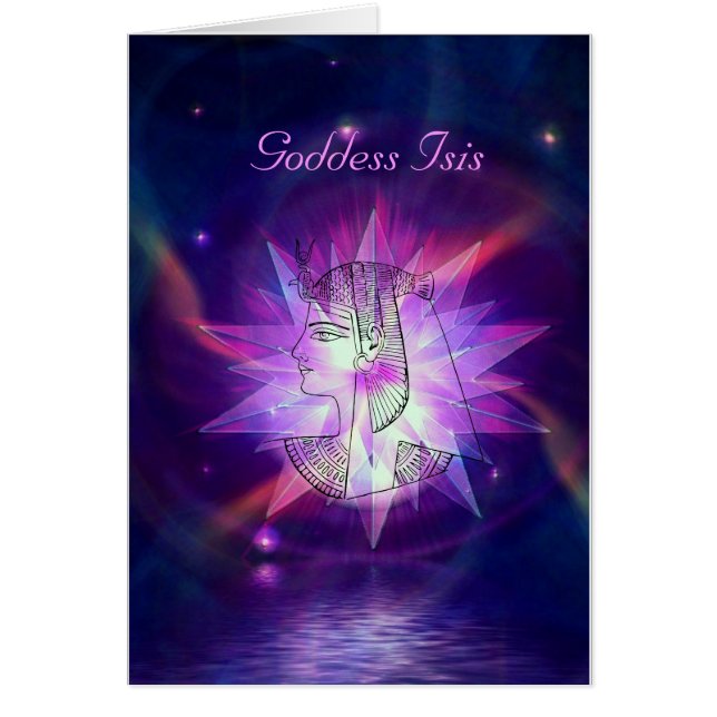 ¡Hermosa diosa celestial Isis! (Frente)