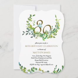 Hermosa elegante mujer de invitaciones de cumpleañ