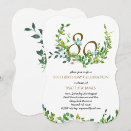Hermosa elegante mujer de invitaciones de cumpleañ