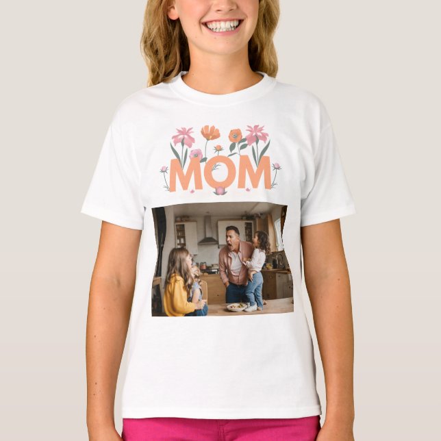Hermosa familia Mamá Camiseta (Anverso)