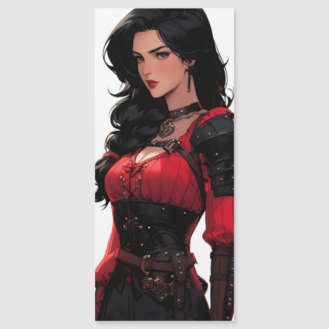 Hermosa fantasía de una mujer animosa (Anverso)