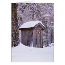 Hermosa foto de escena de nieve