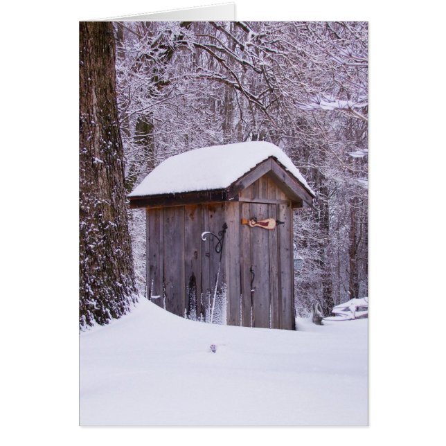 Hermosa foto de escena de nieve (Frente)