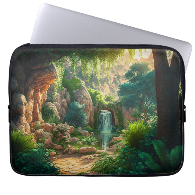Hermosa funda para portátil Waterfall (Frente)