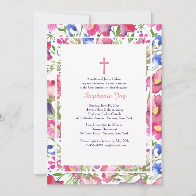 Hermosa invitación (Anverso)