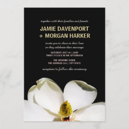 Hermosa invitación a la boda de Magnolia