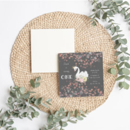 Hermosa invitación a la tarjeta de cumpleaños de S