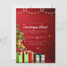 Hermosa invitación a Navidades