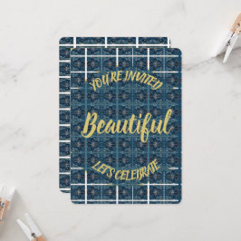 Hermosa invitación - PERSONALIZAR