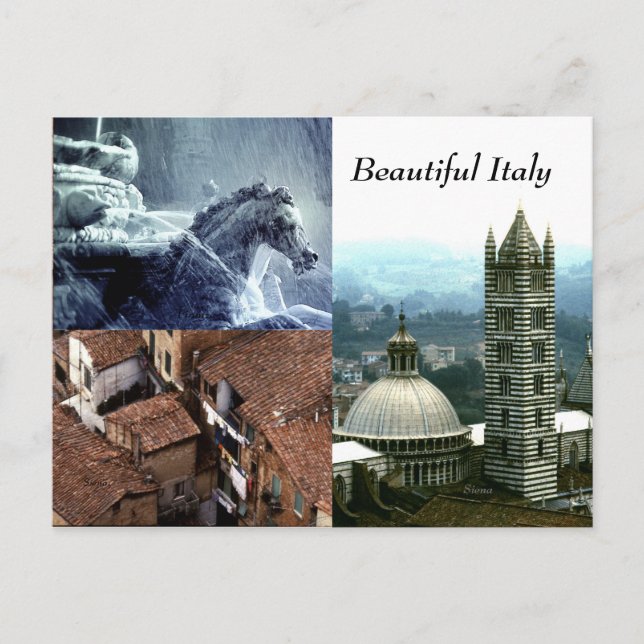 Hermosa Italia | Tarjeta postal (Anverso)