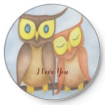 Hermosa lechuza acuarela