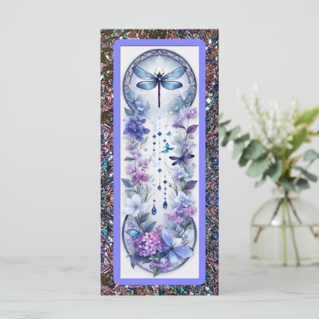 Hermosa libélula (Anverso de pie)