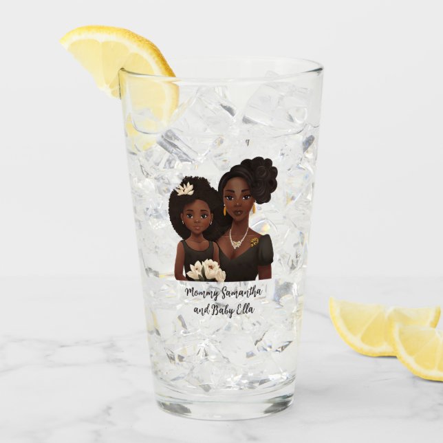 Hermosa mamá y hija negras (23) (Anverso (hielo))