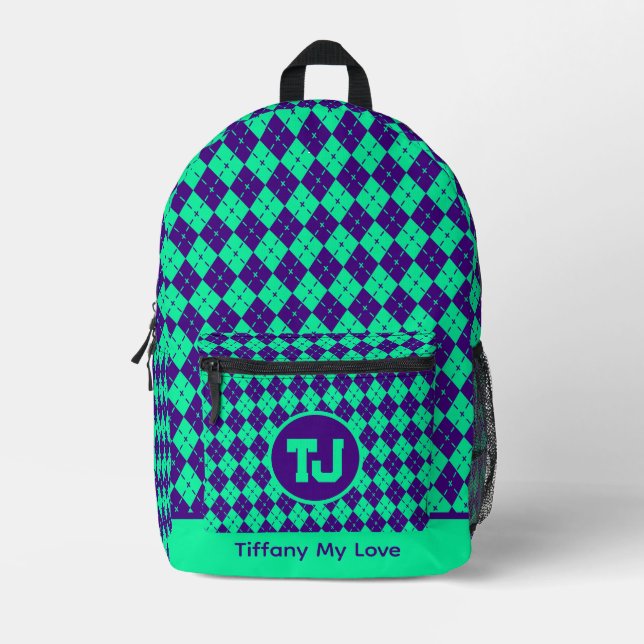 Hermosa mochila de la escuela de entrenadores de e (Anverso)