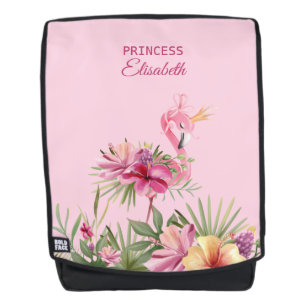 Hermosa mochila Flamingo