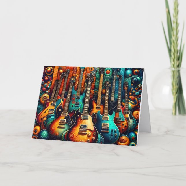 Hermosa Navidad de Guitarra Eléctrica (Anverso)