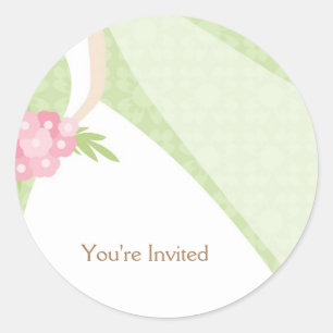 Hermosa novia - Sellos para sobres