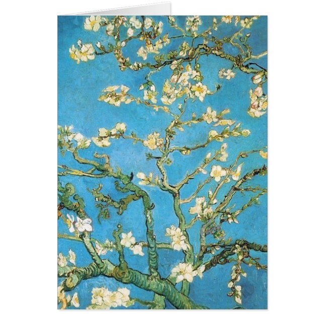 Hermosa pintura antigua de almendras (Frente)