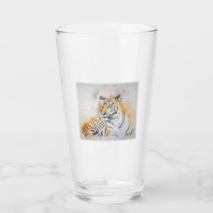 Hermosa pintura del tigre de Bengala
