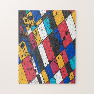 Hermosa pintura Splash Imprimir rompecabezas