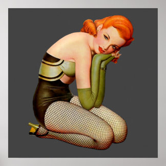 Hermosa pinza de época en arte chica