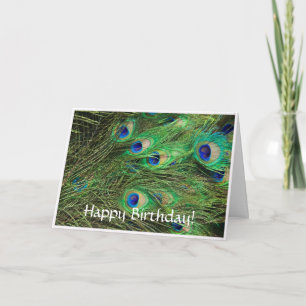 Hermosa postal de cumpleaños de Personalizable Pea