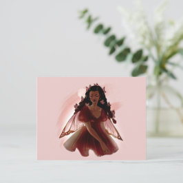 hermosa postal de hadas