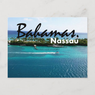 Hermosa postal de Nassau Bahamas