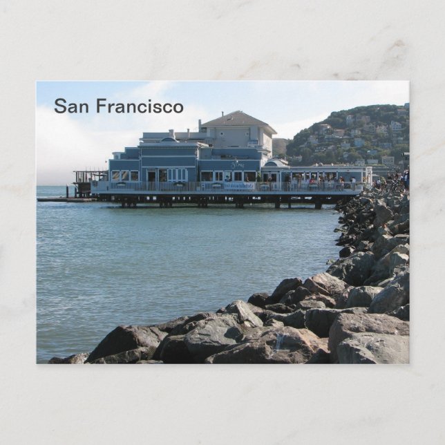 ¡Hermosa postal de San Francisco! (Anverso)