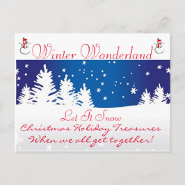 Hermosa postal de vacaciones de expresiones