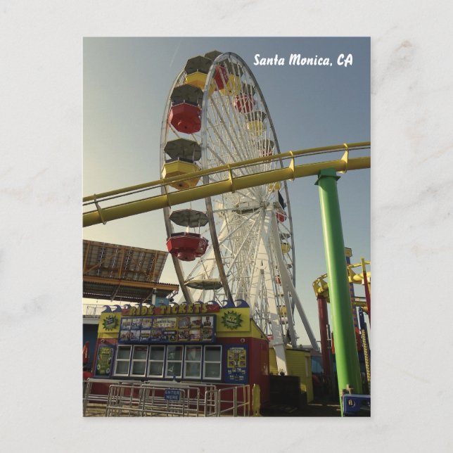 ¡Hermosa postal Santa Mónica! (Anverso)