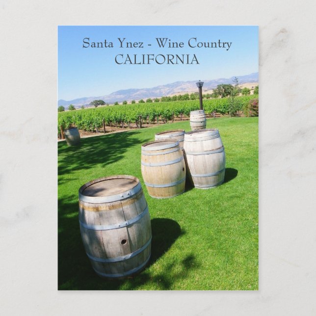 ¡Hermosa postal Santa Ynez! (Anverso)