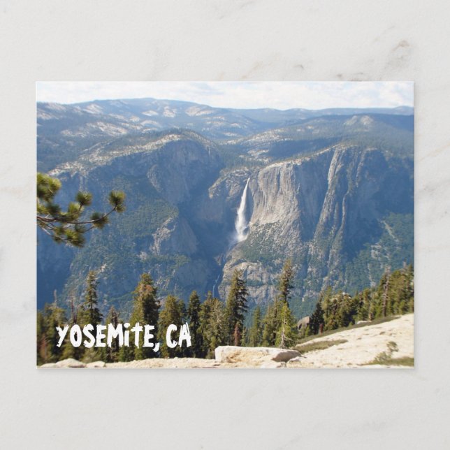 ¡Hermosa postal Yosemite! (Anverso)