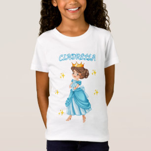 Hermosa princesa Cenicienta camiseta