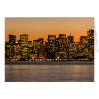 Hermosa puesta de sol en San Francisco