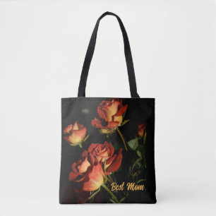 Hermosa rosa roja y amarilla Mejor Bolsa de Person
