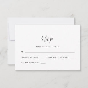 Hermosa Rubor Wedding Rsvp