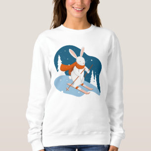 Hermosa sudadera de invierno