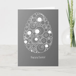 Hermosa tarjeta antigua de Pascua