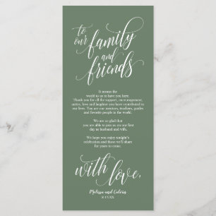 Hermosa tarjeta de configuración elegante