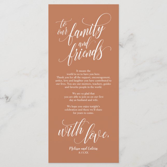 Hermosa tarjeta de configuración elegante (Anverso)