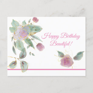 Hermosa tarjeta de cumpleaños