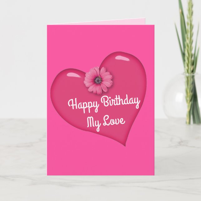 HERMOSA tarjeta de felicitación para EXPRESIONES (Anverso)