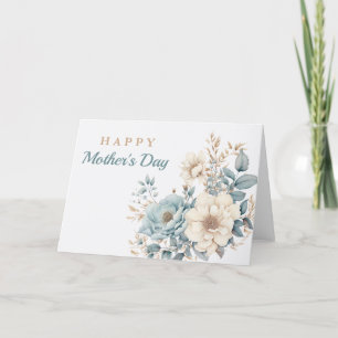 Hermosa tarjeta de felicitación por el día de la m