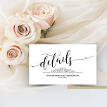 Hermosa tarjeta de gabinete de detalles del sitio<br><div class="desc">Hermosa tarjeta de gabinete de detalles del sitio web Boda.</div>