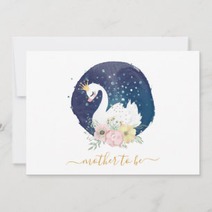 Hermosa tarjeta de Invitación para embarazo en cis