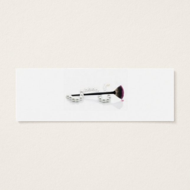 Hermosa tarjeta de perfil representativa de diva (Atrás)